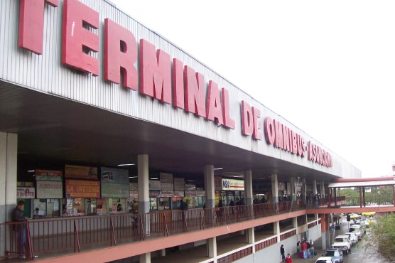 Pasajes a la terminal de Asunción del Paraguay